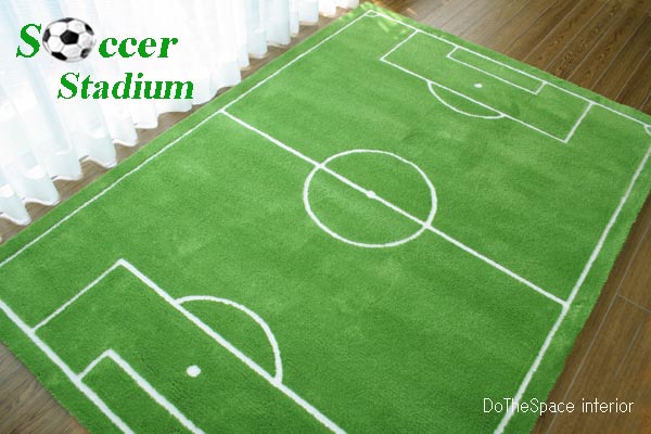 サッカーラグ　Soccer Stadium