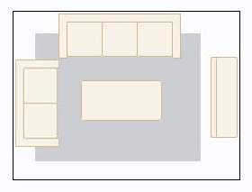 ラグサイズ200×250cm