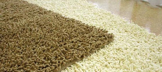 コットンシャギーラグ cotton shaggy rug