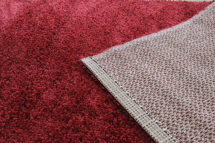 展示処分品 シャギーラグ Roy レッド