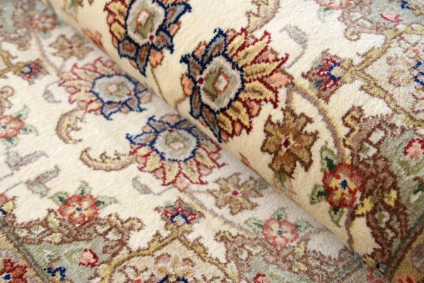 ラグマット　玄関マット シルク シルク段通玄関マット160段 CJR16-022 | ラグマット・玄関マットの通販