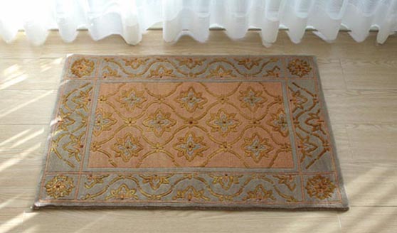 チベット緞通玄関マット＃2114-1 | ラグマット・玄関マットの通販