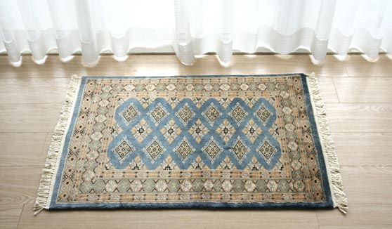 パキスタン段通玄関マットP23-9139 62×88cm | ラグマット・玄関マット 