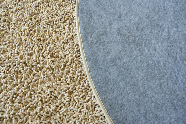 コットンシャギーラグ?　円形　cotton shaggy rug