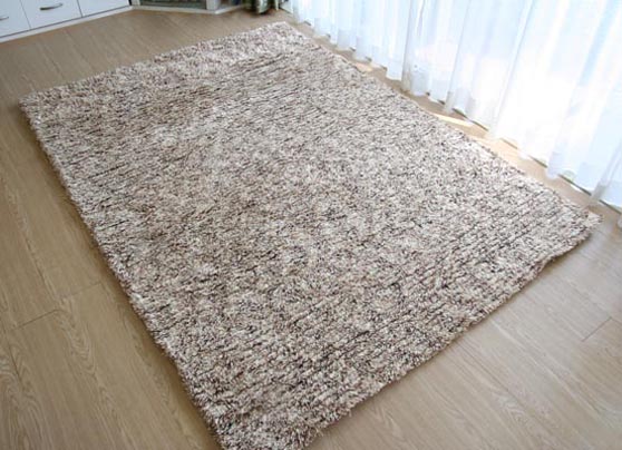 シャギーラグ マーブル#006 ウール100% wool shaggy rug | ラグマット 
