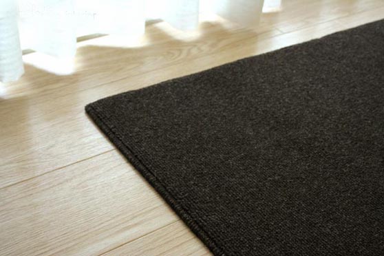 ナチュラルウールループラグ　natural wool　roop rug