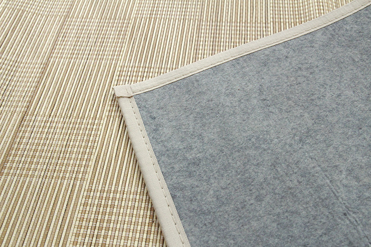 竹ラグ 桂庵　natural taste bamboo rug　ナチュラル