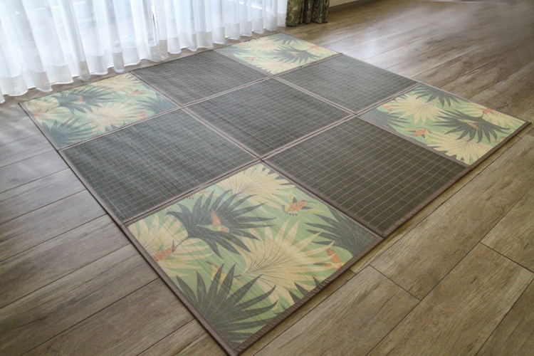 竹ラグ  マダガスカル ajian taste bamboo rug