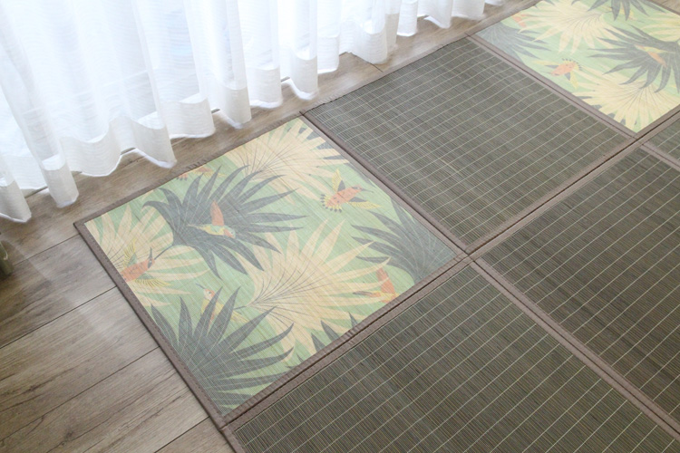 竹ラグ  マダガスカル ajian taste bamboo rug