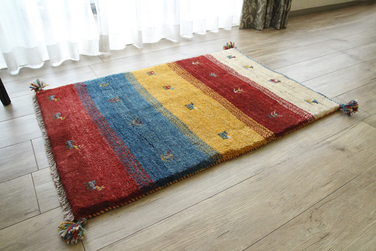 ペルシャ ギャッペ玄関マット#5128 114×75cm | ラグマット・玄関 ペルシャ ギャッペ玄関マット#5128 114×75cm | ラグマット・玄関