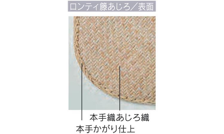 セガ 籐あじろ敷物 プレミアムSQ マットサイズ