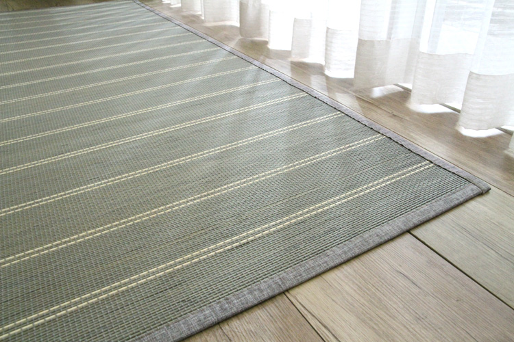 竹ラグ プラージュ natural taste bamboo rug グレー | ラグマット・玄関マットの通販  DoTheSpace【ドゥ・ザ・スペース】