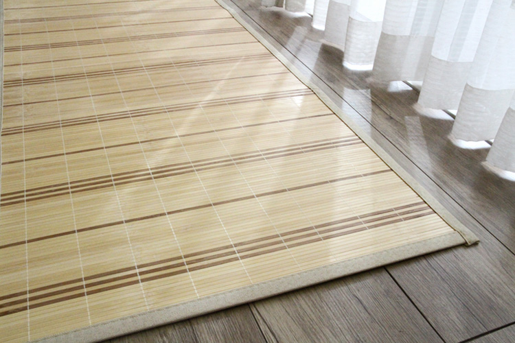 竹ラグ ストリシア　natural taste bamboo rug　ナチュラル