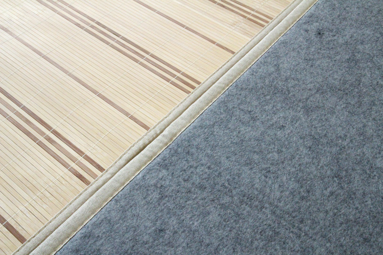 竹ラグ ストリシア　natural taste bamboo rug　ナチュラル