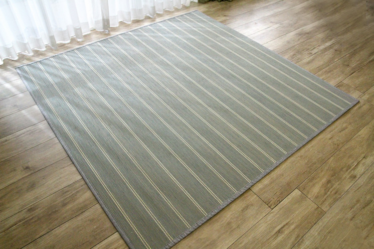 竹ラグ プラージュ　natural taste bamboo rug　グレー