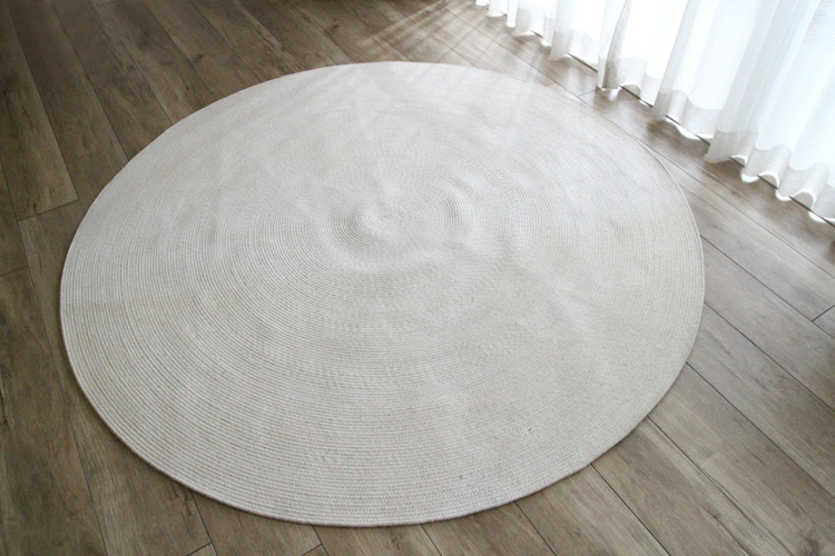 7106円 すぐったレディース福袋 円形マット 絨毯 カーペット 柔らかい コットン綿 リビングマットグラデーショ