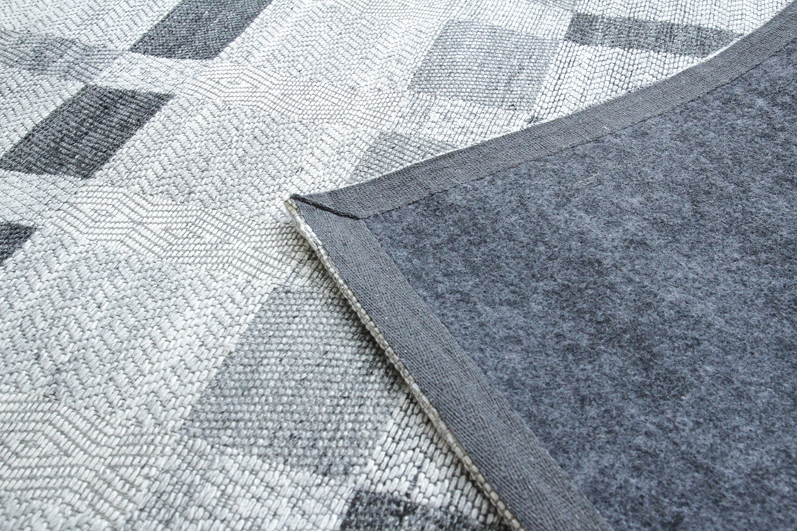 ブルージュ Bruges ウール ジャガードラグ