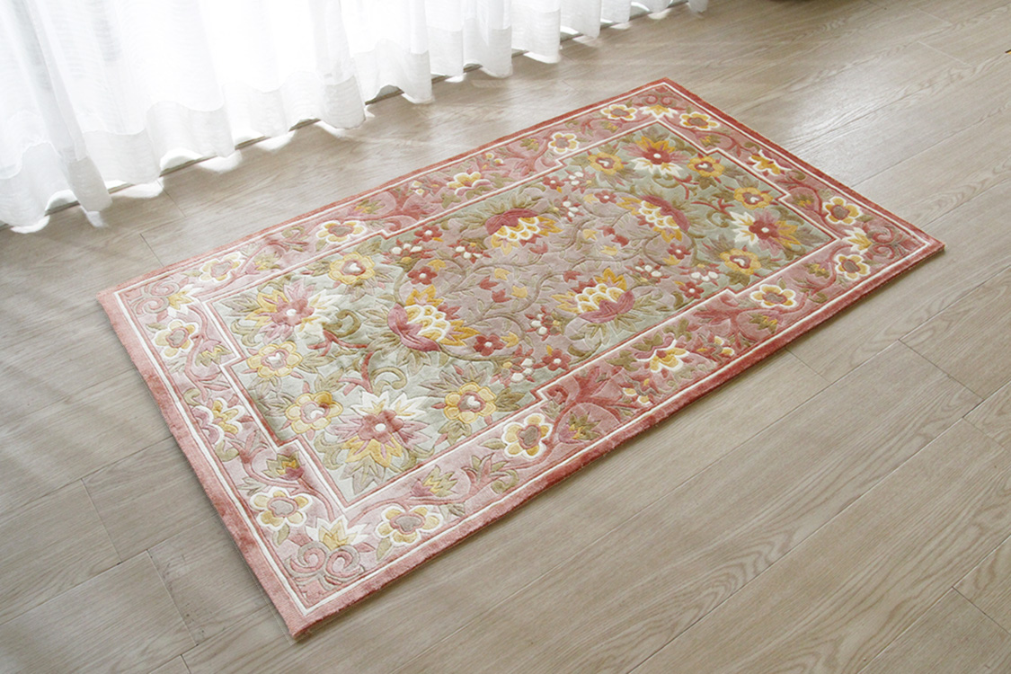 シルク緞通玄関マット 120Line Premium CJT-#008