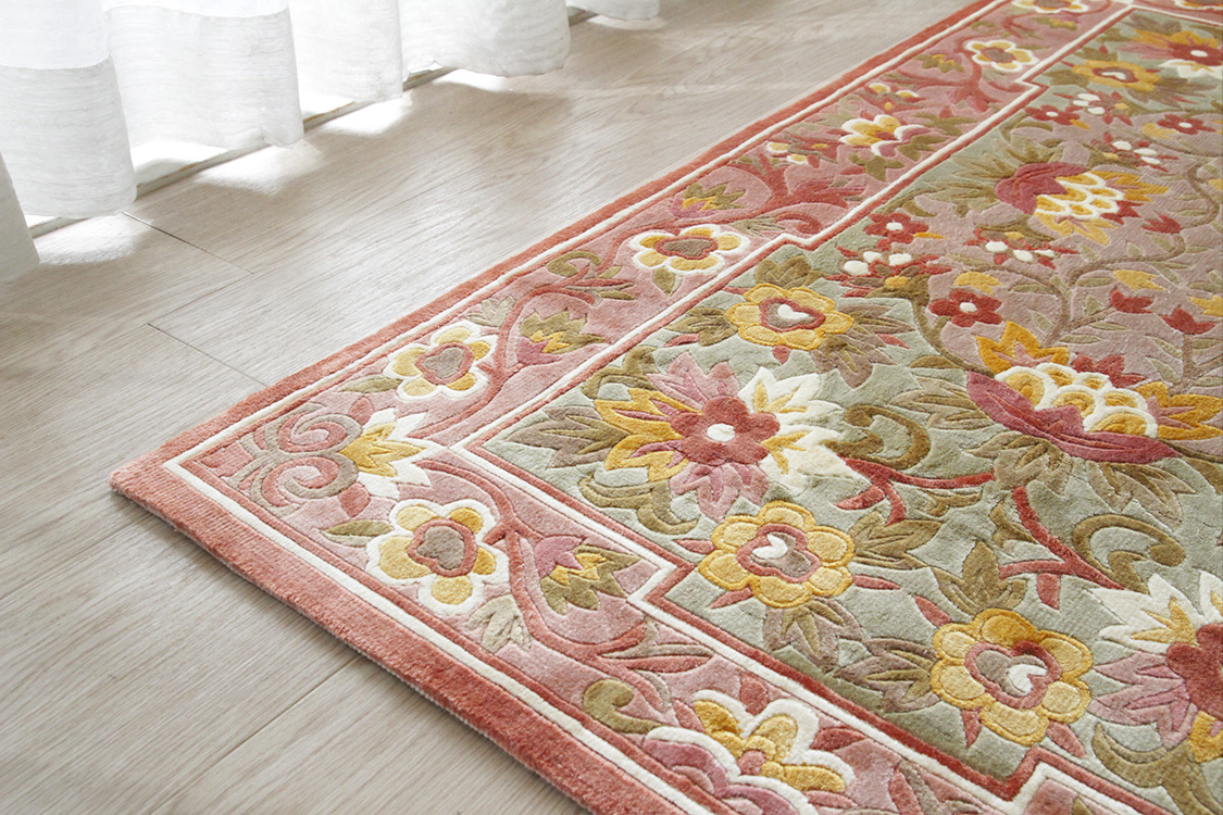 シルク緞通玄関マット 120Line Premium CJT-#008