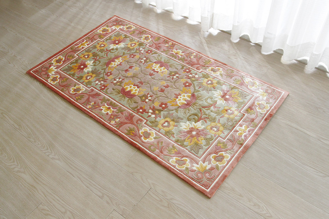 シルク緞通玄関マット 120Line Premium CJT-#008