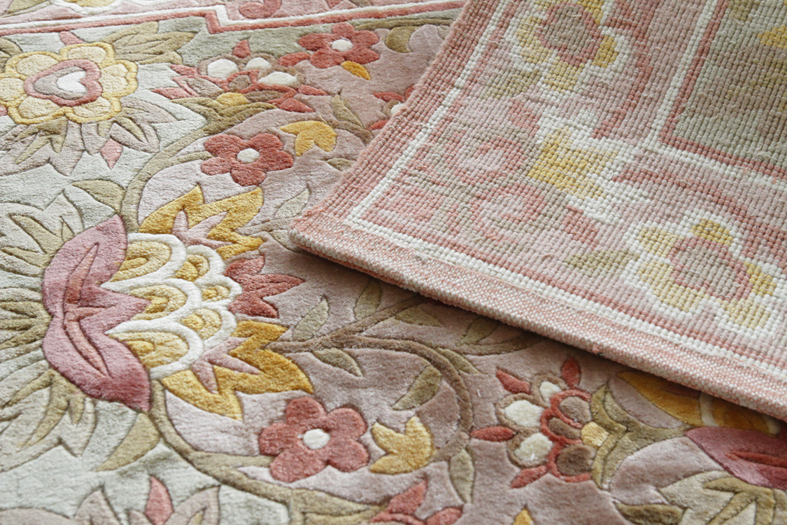 シルク緞通玄関マット 120Line Premium CJT-#008