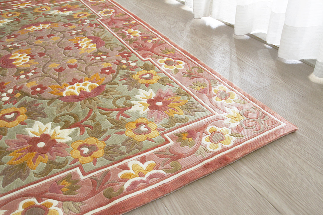 シルク緞通玄関マット 120Line Premium CJT-#008