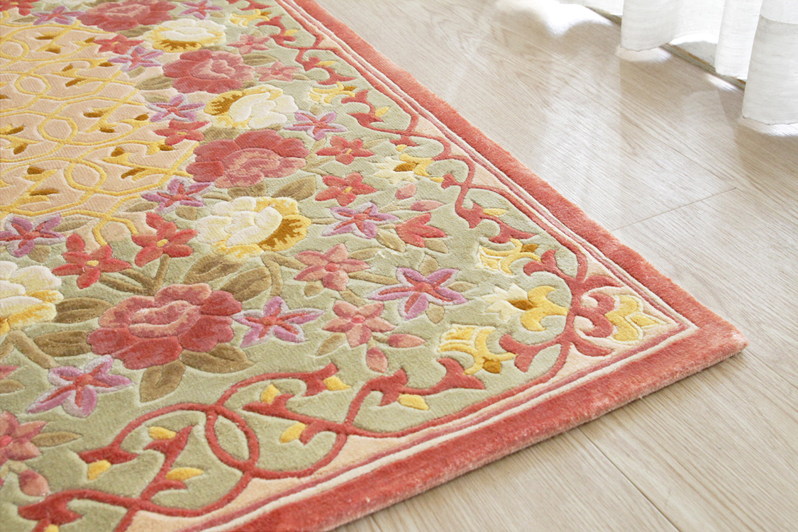 シルク緞通玄関マット 120Line Premium CJT-#007