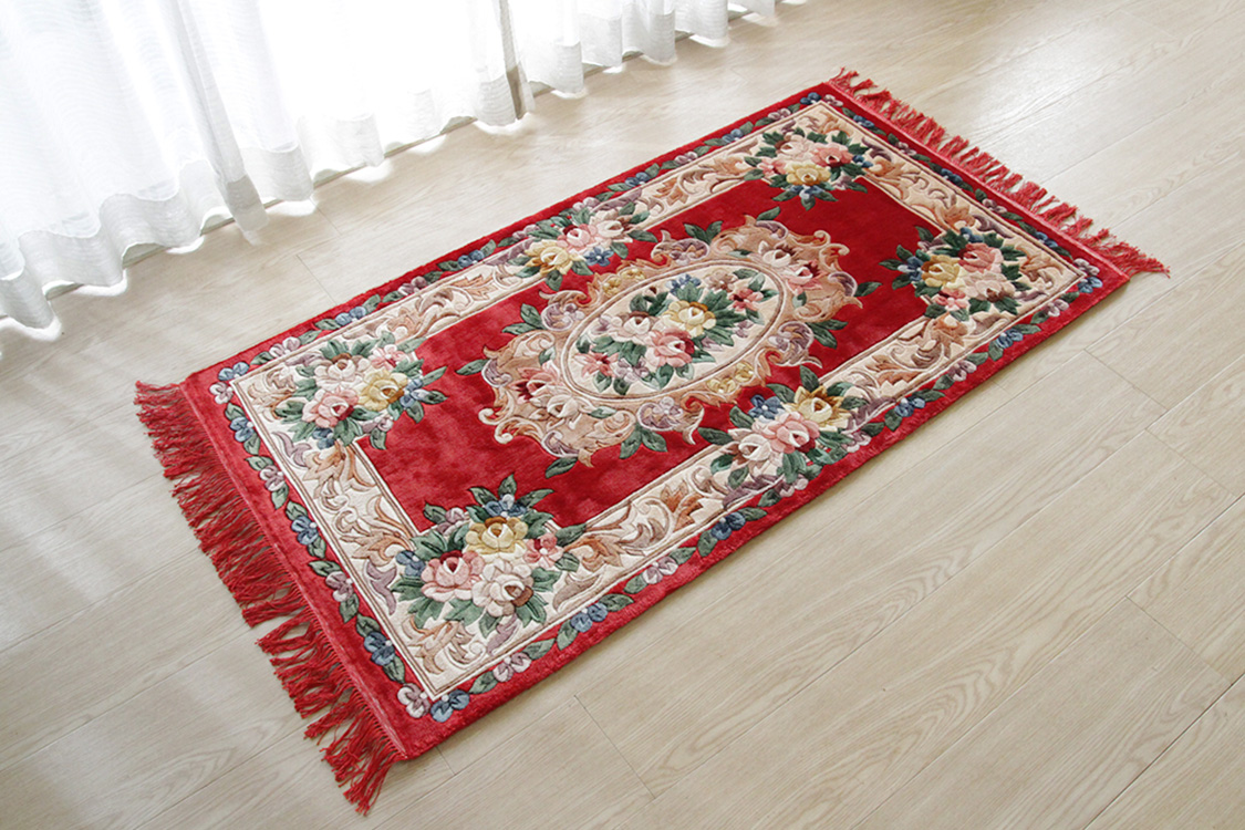 シルク緞通玄関マット 120Line Premium CJT-010