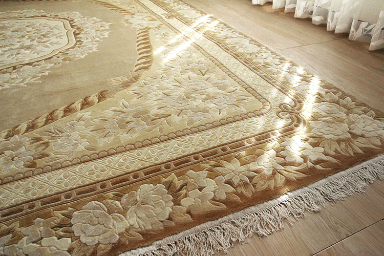 シルク緞通ラグ 120Line Premium　CJR-＃2001　  244×305cm