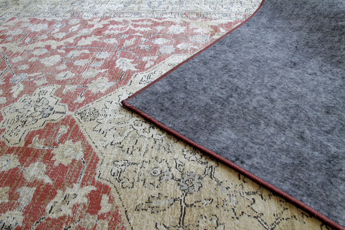 マシュハド Mashhad ベルギー製 モケット織りラグ　ラスト