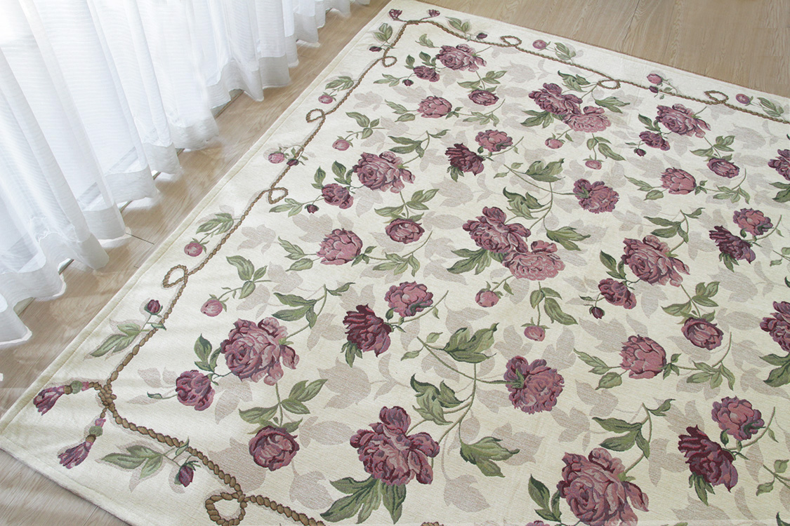 タピス Tapis　ゴブラン織りラグ