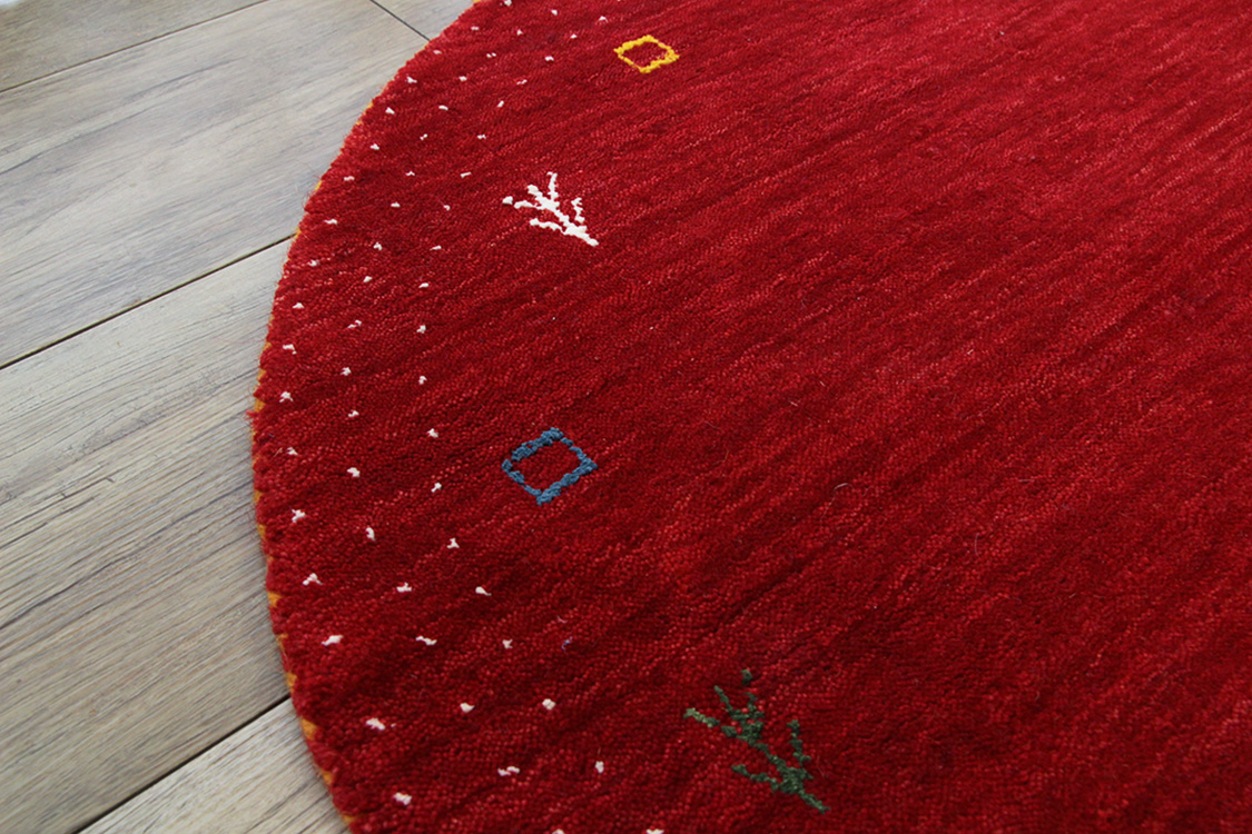 モダン ギャッペ 円形＃TH027 Indiahundroom 80cm円形 3coior