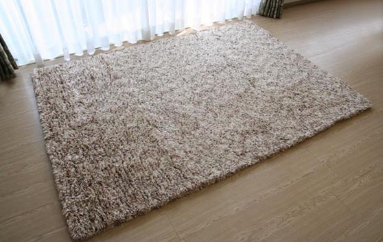シャギーラグ マーブル#006 ウール100% wool shaggy rug | ラグマット 